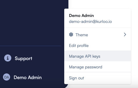 api link