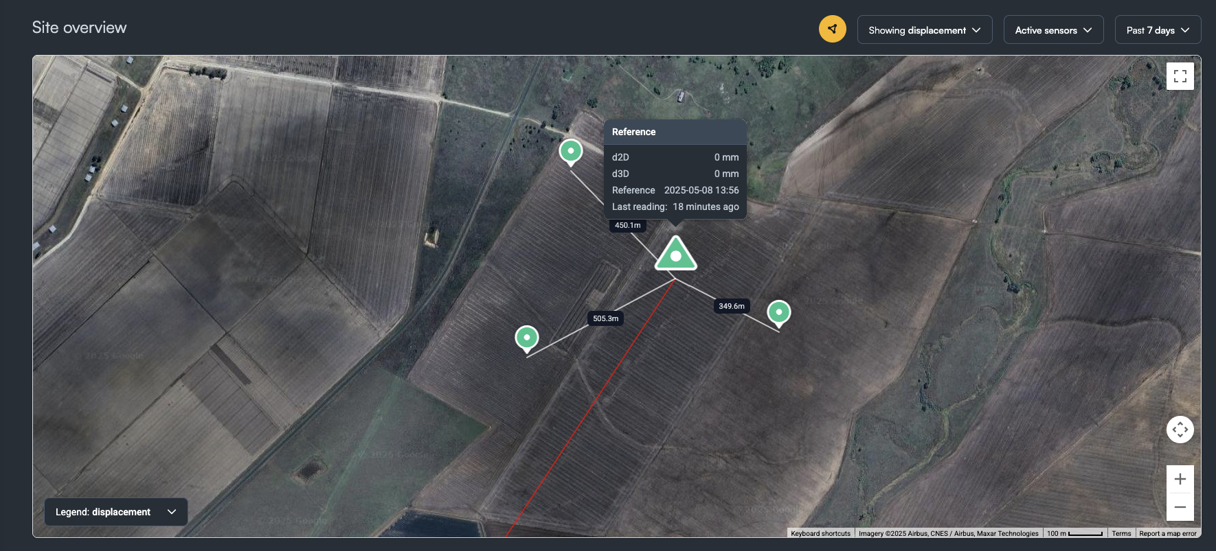 Network Map Tab